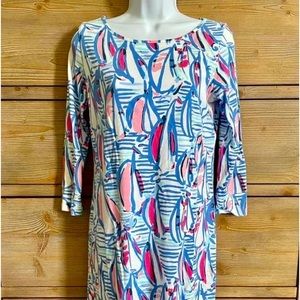 Lilly Pulitzer Marlowe Size Small in Red Right Return pattern. Like new!